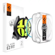 SPIGEN Samsung Watch 7 eSIM 44mm SPIGEN EZ FIT kijelzővédő üveg 2db 2.5D 9H ÁTLÁTSZÓ