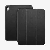 SPIGEN IPAD 11 (2025) SPIGEN URBAN FIT tok álló FLIP textil minta FEKETE