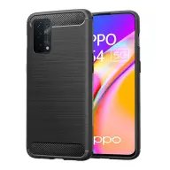 GIGAPACK oppo a74 5g szilikon telefonvédő ütésállóság karbon minta fekete