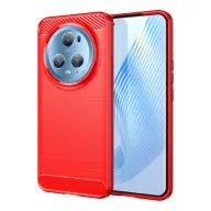 GIGAPACK honor magic 5 pro 5g szilikon telefonvédő ütésállóság karbon minta piros