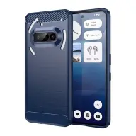GIGAPACK nothing phone szilikon telefonvédő ütésállóság karbon minta sötétkék
