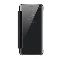 GIGAPACK samsung s9 tok álló aktív flip. tükrös. fekete