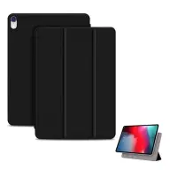 GIGAPACK ipad air 11 (2025) mágneses tok álló. bőr hatású aktív flip. asztali tartó. fekete
