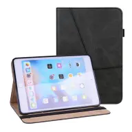 GIGAPACK ipad mini 6 (2021) tok álló bőr hatású aktív flip ceruza tartó fekete