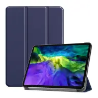 GIGAPACK ipad air 11 (2025) tok álló bőr hatású aktív flip asztali tartó sötétkék