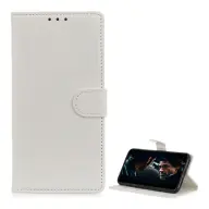 GIGAPACK sony xperia 10 plus tok álló bőr hatású flip prémium fehér