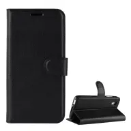 GIGAPACK alcatel 1 tok álló bőr hatású flip prémium fekete