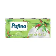 PUFINA Aloe Vera Toalettpapír 3 rétegű 8db