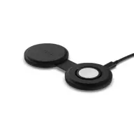 SATECHI OntheGo™ Qi2 2 az 1-ben vezeték nélküli töltőpad fekete