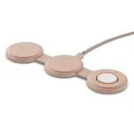 SATECHI OntheGo™ Qi2 3 az 1-ben vezeték nélküli töltőpad sivatag rózsaszín