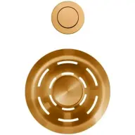 ELLECI ASP13004BZ Flow pro Automata dugókiemelő egymedencés mosogatóhoz bronz