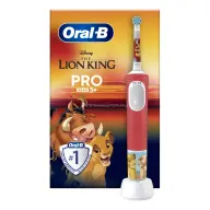 ORAL-B Pro Oroszlánkirály gyerek elektromos fogkefe piros