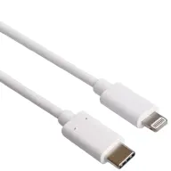 PREMIUMCORD USB 2.0 Type C Lightning Töltő/adat Fehér 1m kipod53