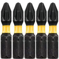 DEWALT DT7387T-QZ EXTREME IMPACT Torziós csavarbitek PZ2 25 mm - 5 db