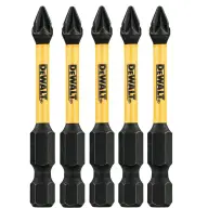 DEWALT DT7390T-QZ EXTREME FlexTORQ csavarhúzó bithegyek PZ1 57 mm - 5 db