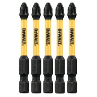 DEWALT DT7391T-QZ EXTREME FlexTORQ csavarhúzó bithegyek PZ2 57 mm - 5 db