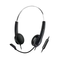 GENIUS HS-220U USB-C Copilot gombbal fekete