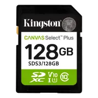 KINGSTON Canvas Select Plus 128GB SDXC 30 MB/s SDS3/128GB