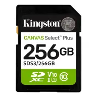 KINGSTON Canvas Select Plus 256GB SDXC 30 MB/s SDS3/256GB