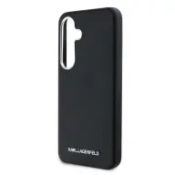 KARL LAGERFELD PU Saffiano Metal Logo and Frame Magsafe tok Samsung Galaxy S25 fekete
