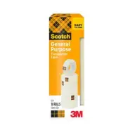 3M SCOTCH Duct tape 15mm x 33m transparent 10 pcs