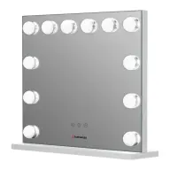 HUMANAS HS-HM02 Oglinda de machiaj Led cu lămpi alb