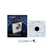 LIAN LI UNI FAN TL LCD Wireless 140mm reverse légáramlás white