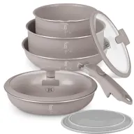 BERLINGER HAUS BH/8255 Taupe Collection cookware set 9-piece