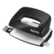 LEITZ Nexxt Wow mini punch kétlyukú 10 lap metal black