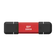 SILICON POWER 250GB DS72 USB 3.2 Gen 2 Crvena SP250GBUC3S72VPR