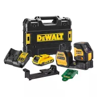 DEWALT DCE088D1G18-QW Keresztlézer 12/18 V XR 2 vonal zöld