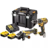 DEWALT DCK2080P2T-QW S baterijom set alatnih strojeva 18V XR