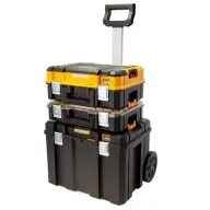 DEWALT DWST83411-1 Toolbox TSTAK IP54 Mobile Box Bundle