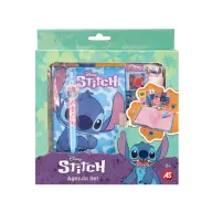 AS CRAFT Disney Stich titkos napló lakattal tollal és pecsételővel - szív mintás lapok