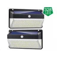 VIKING TECHNOLOGY M328 Kültéri napelemes LED lámpa mozgásérzékelővel 2db