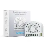 AEOTEC AEO-REL-ZW132 Dual Nano Switch teljesítményméréssel