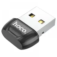 HOCO bluetooth adapter USB v5.0 FEKETE
