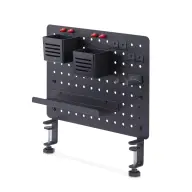 STARTECH 1612B-DESK-PEGBOARD Clamp-On Pegboard asztali rendező fekete