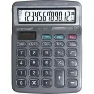 CTIFREE ECO-002 számológép 138x178mm 12 számjegy fekete