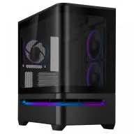 ASUS Prime AP202 TG crno + 3 kom ARGB ventilator