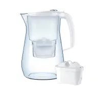 AQUAPHOR AQU017198 Onyx water filter jug 4.2L + 3 pcs filter cartridge White