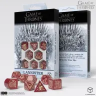 Q WORKSHOP Dobókocka készlet - Trónok harca: Lannister