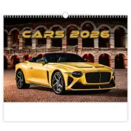 DAYLINER Naptár fali Cars 2026