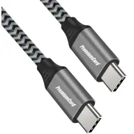 PREMIUMCORD USB 2.0 Type C Összekötő Fekete-Szürke 1.5m ku31cw15