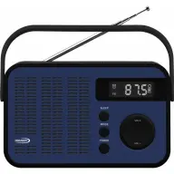 HAUSER TR-9206PLL Taschenradio Blau