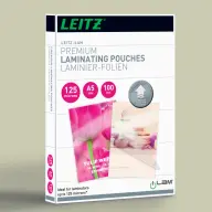 LEITZ A5 125 mikronos meleglamináló-fólia UDT technológiával