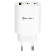 CELLECT Adaptor de încărcare rapidă la priză 45W alb