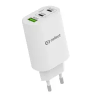 CELLECT Umrežavanje brzi punjač adapter 65W bijela