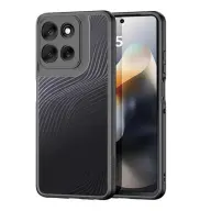 DUX DUCIS Motorola Moto G56 5G DUX DUCIS AIMO szilikon telefonvédő ütésállóság. hullám. fekete-átlátszó