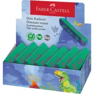 FABER-CASTELL Radír display triangular dinosaur